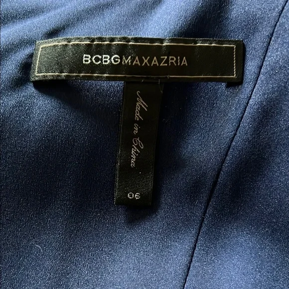 EUC BCBG Colorblock Formal Dress - 6 Petite - Picture 7 of 13